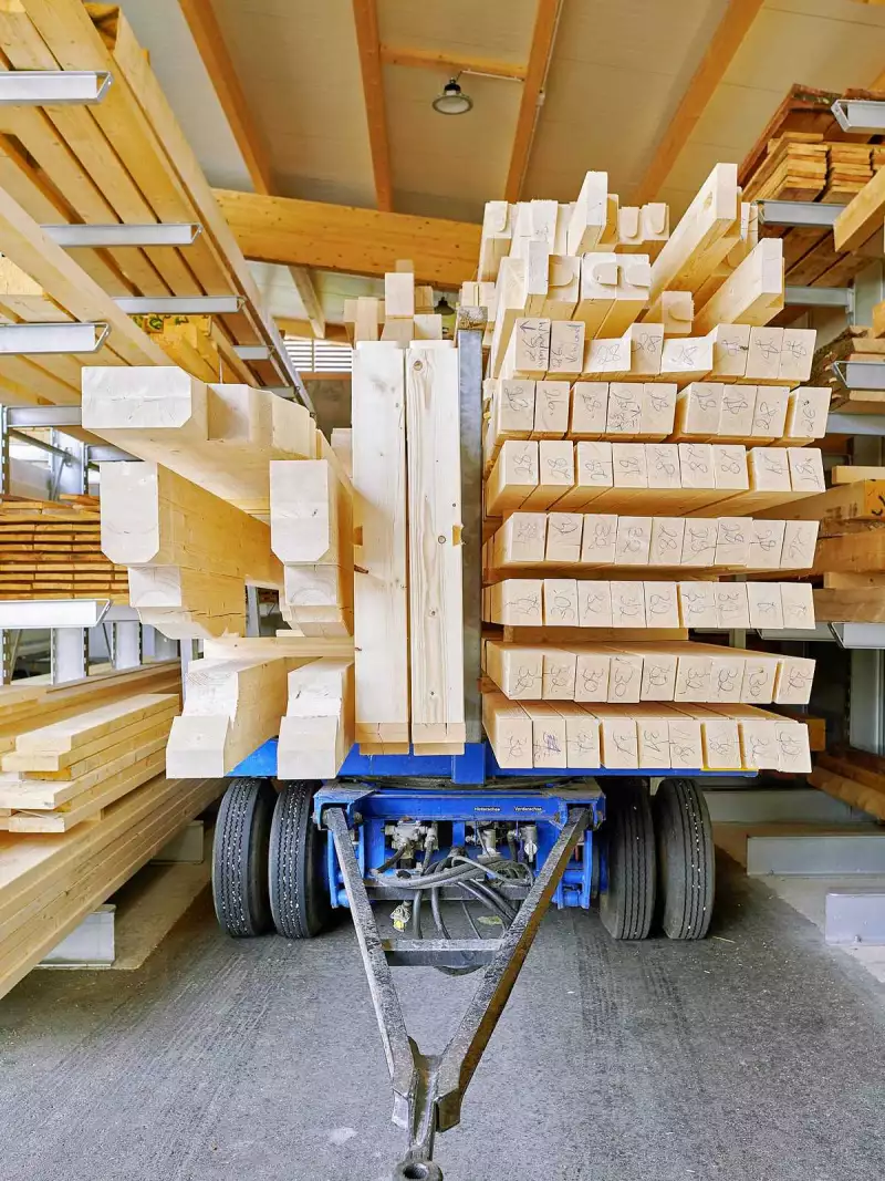 Lohnabbund bei Lechner Holzbau