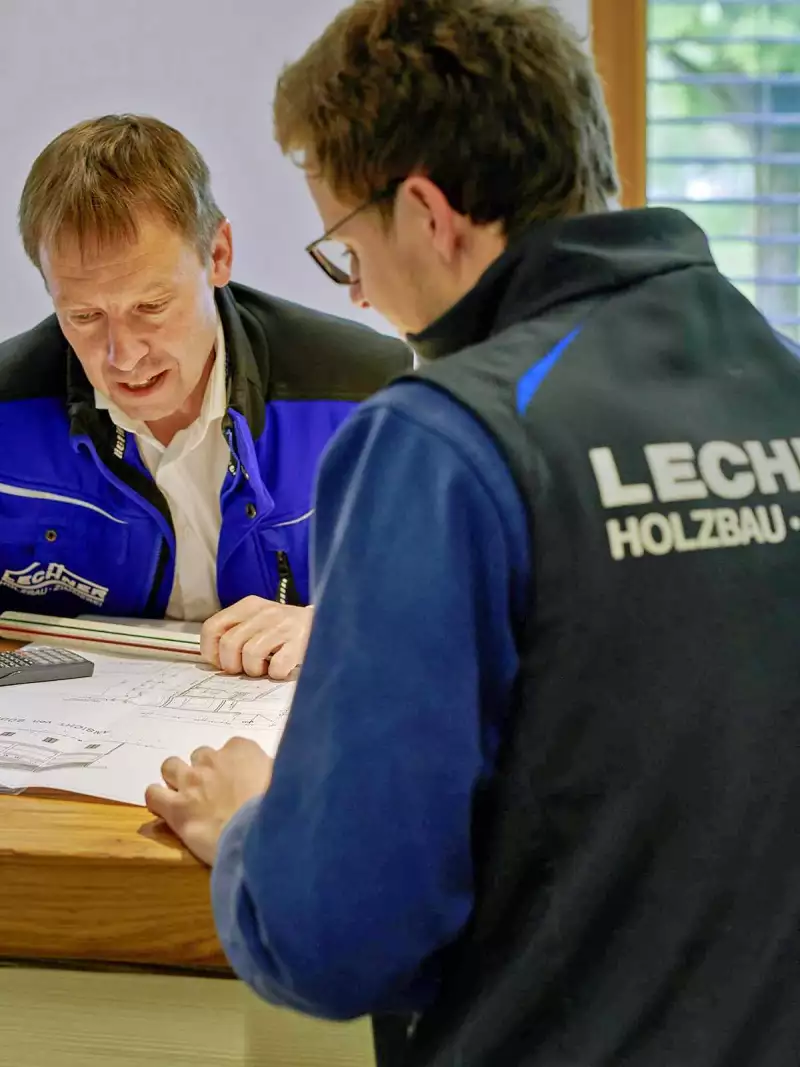 Beratung vom Fachmann bei Lechner Holzbau