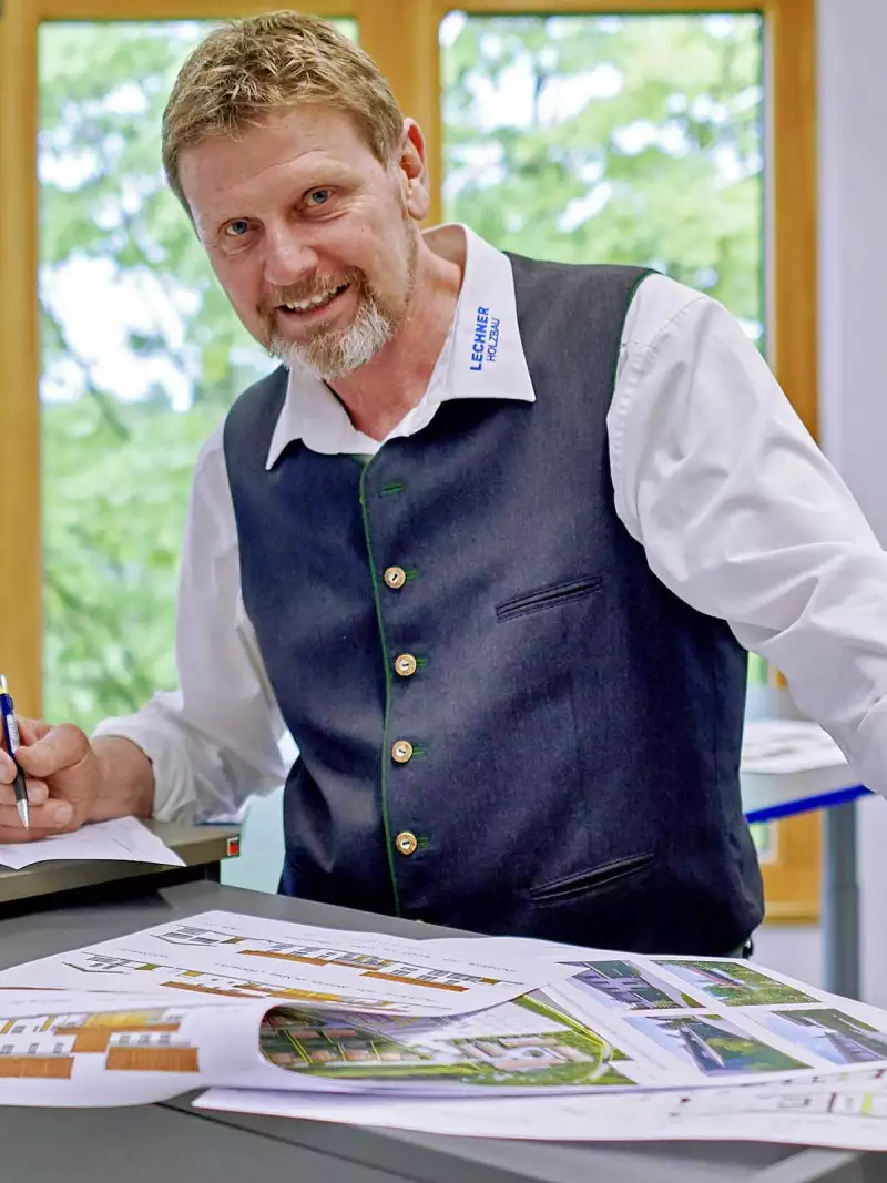 Josef Lechner, Geschäftsführer von Lechner Holzbau
