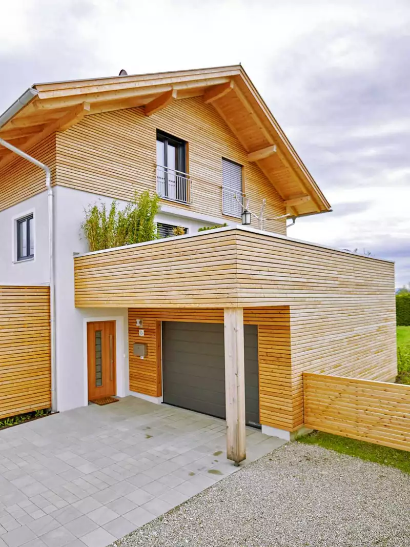 Kombination Design Funktionalität Carport Garage